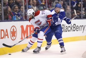 Rumours suggest the Leafs will face the Canadiens in an outdoor game in 2017. (Tom Szczerbowski-USA TODAY Sports)