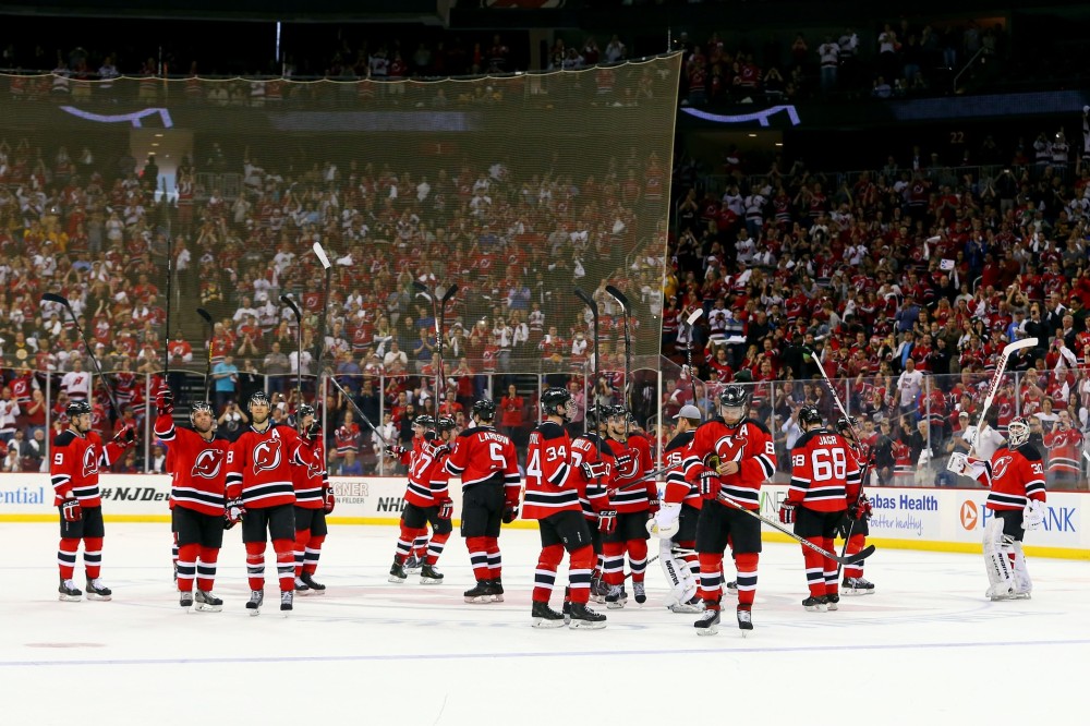 New Jersey Devils History - Looking Back on the First Home Opener