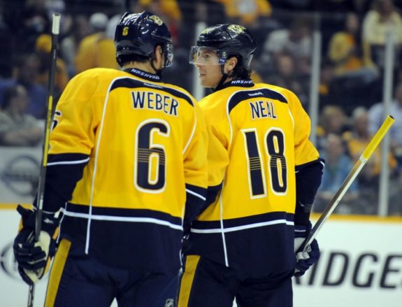 James Neal & Shea Weber