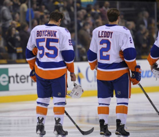 Leddy and Boychuk Islanders