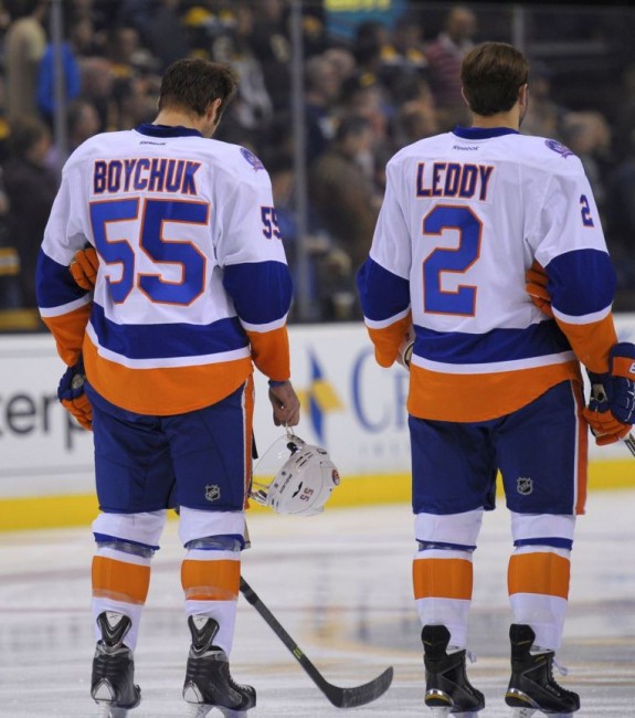 Leddy and Boychuk Islanders