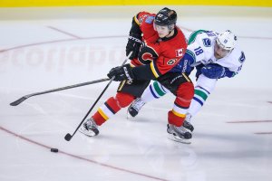 NHL Playoffs, NHL, Hockey, Calgary Flames, Vancouver Canucks, Sam Bennett