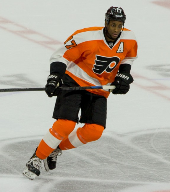Philadelphia Flyers Forward Wayne Simmonds