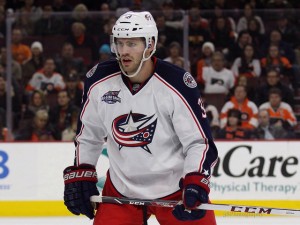 Boone Jenner has been finding the score sheet lately for Columbus (Amy Irvin / The Hockey Writers)
