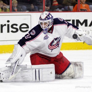 Curtis McElhinney Blue Jackets