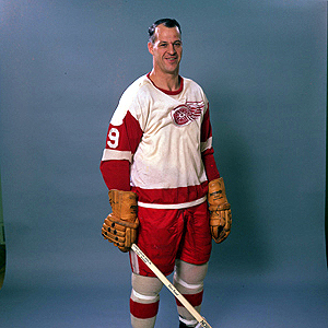 Sixteen all-star nods for Gordie Howe.