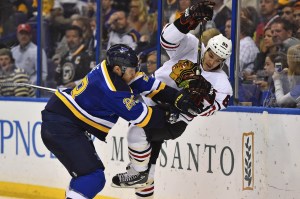 Cole has the second best plus/minus among Blues defensemen (Jasen Vinlove-USA TODAY Sports)