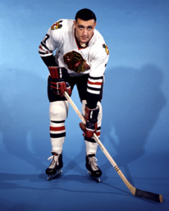 Phil Esposito, Hawks' top rookie.