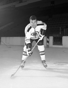 Ted Green, surprisingly leading the Bruins in scoring.