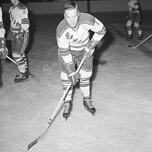 Pat Hannigan, shown here with the Rangers, was the star for Buffalo vs the Reds.