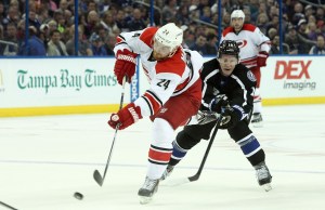 Brad Malone of the Carolina Hurricanes (Kim Klement-USA TODAY Sports)