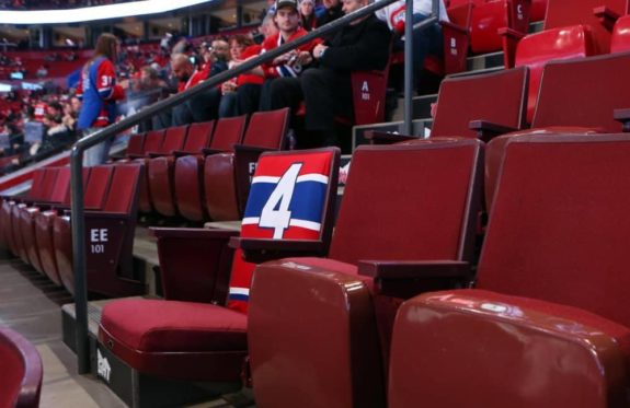 Beliveau seat - Bell Center