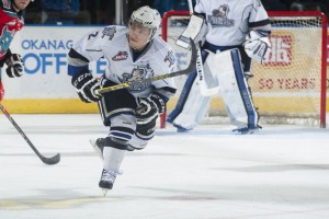 Hicketts recorded back-to-back 60-point seasons with Victoria after signing with the Red Wings (Marissa Baecker/Shoot the Breeze) 