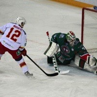 Jokerit Plays against Ak Bars on 11 December 2014 in Kazan, Russia.