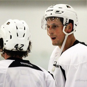 Vinny Lecavalier has been a net plus for Los Angeles. Photo: Amy Irvin.
