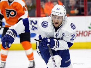 Barber's style is reminiscent of Tampa Bay winger Ryan Callahan (Amy Irvin / The Hockey Writers)