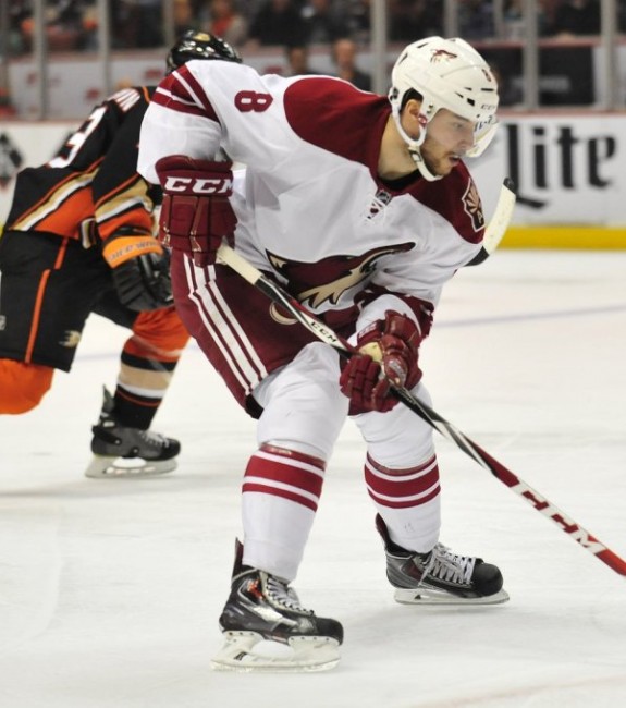 Tobias Rieder (Gary A. Vasquez-USA TODAY Sports)