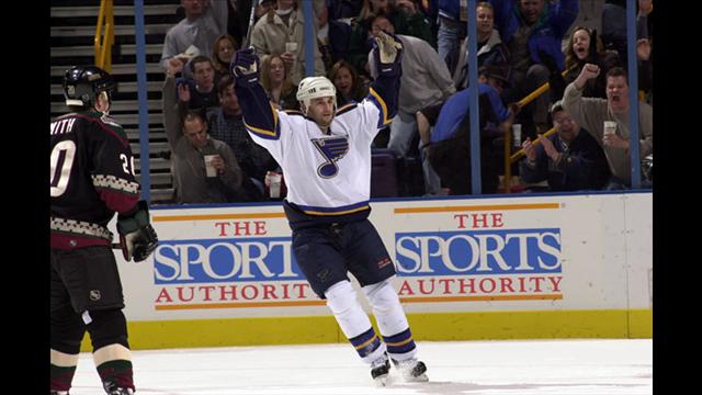 Demitra ranks 5th all time in points for the Blues franchise.