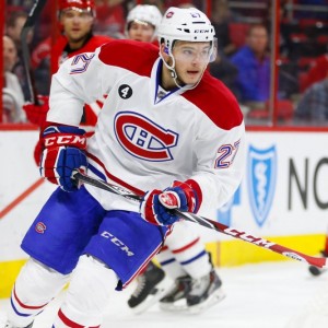 Galchenyuk has assisted on five of Montreal's eight goals against the Bruins this season. (James Guillory-USA TODAY Sports)