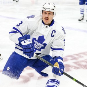 Dion Phaneuf, who had some of Toronto's worst underlying numbers (Photo Credit: Andy Martin Jr) 