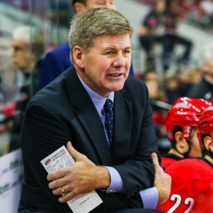 Carolina Hurricanes Head Coach Bill Peters - Photo by Andy Martin Jr