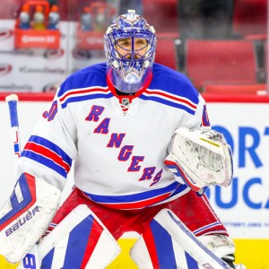 New York Rangers goalie Henrik Lundqvist