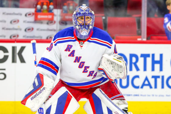 Henrik Lundqvist has posted a sparkling 1.64 GAA and .939 save percentage this postseason (Photo Credit: Andy Martin Jr) 