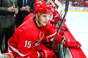 Carolina Hurricanes Andrej Nestrasil - Photo by Andy Martin Jr