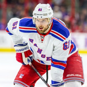 New York Rangers forward Rick Nash