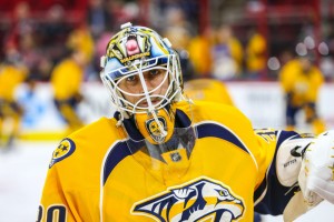 Nashville Predators goalie Carter Hutton (Photo Credit: Andy Martin Jr)