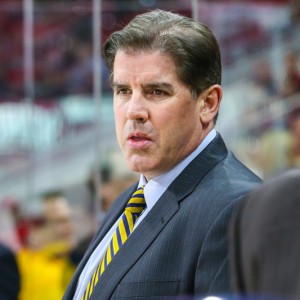 Nashville Predators head coach Peter Laviolette  (Photo Credit: Andy Martin Jr) 