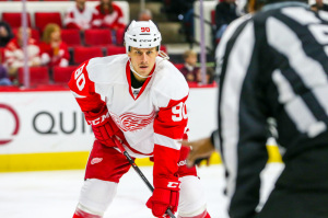 Detroit Red Wings center Stephen Weiss  (Photo Credit: Andy Martin Jr) 