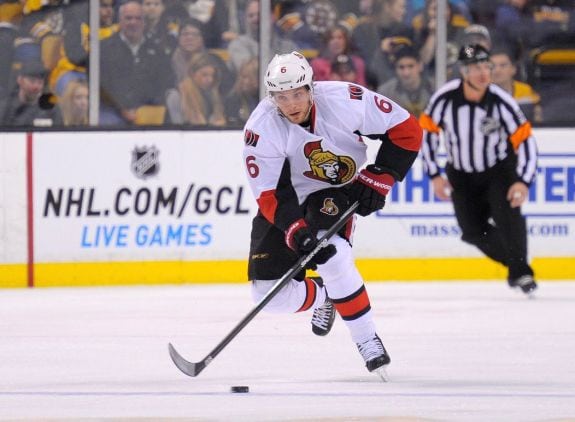 Bobby Ryan is tied for the team lead in points this season. (Bob DeChiara-USA TODAY Sports)