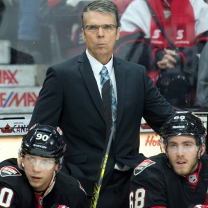 Ottawa Senators head coach Dave Cameron