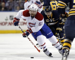 David Desharnais Montreal Canadiens