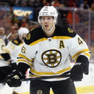 Krejci has been a major catalyst to Boston's offensive success early on this season. (Amy Irvin / The Hockey Writers)