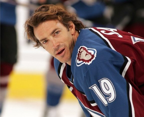 Joe Sakic 600-goal club