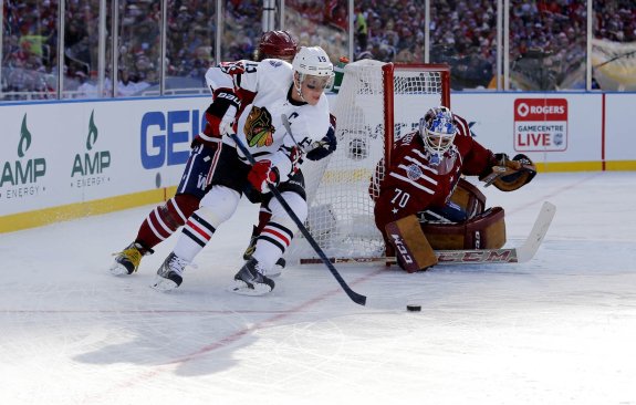 2015 NHL Winter Classic, NHL, Hockey, Chicago Blackhawks, Washington Capitals