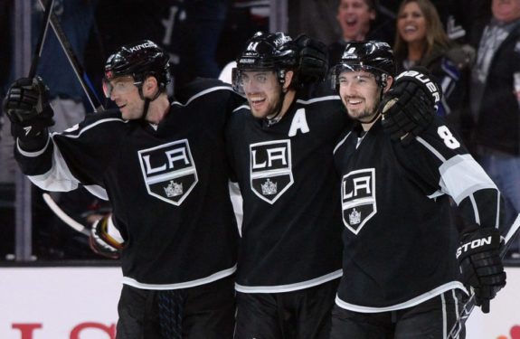 Marian Gaborik Anze Kopitar & Drew Doughty. (Jayne Kamin-Oncea-USA TODAY Sports)