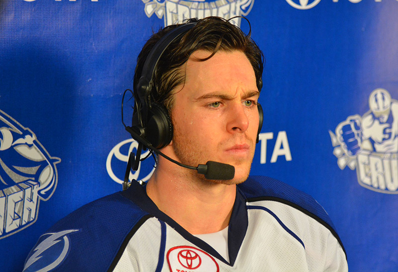 Jonathan Marchessault of the Syracuse Crunch