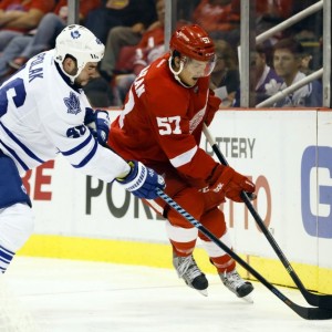 Mitch Callahan of the Detroit Red Wings