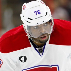 Montreal Canadiens defenseman P.K. Subban