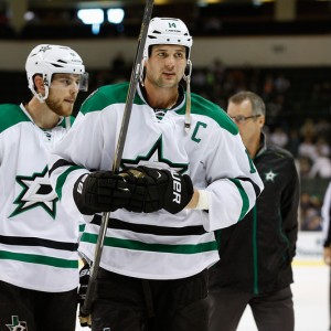 Super Stars Tyler Seguin (left) and Jamie Benn. (Michael Connell/Texas Stars Hockey)