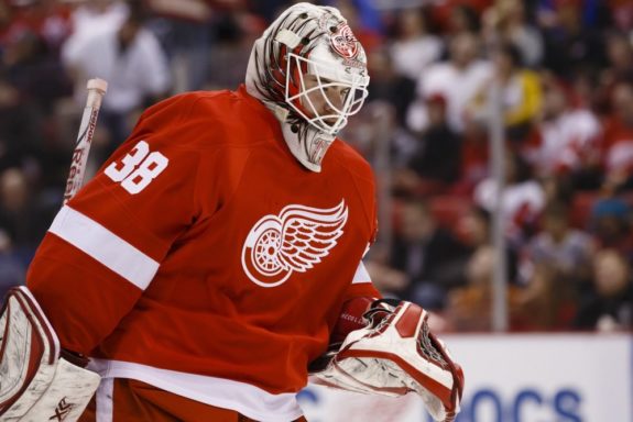 Tom McCollum of the Detroit Red Wings.