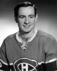 Bobby Rousseau accidentally knocked puck into his own net.