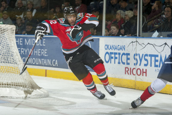 Tyrell Goulbourne (Marriss Baecker/Kelowna Rockets)