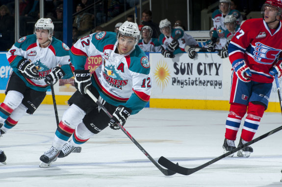 Tyrell Goulbourne (Marriss Baecker/Kelowna Rockets)