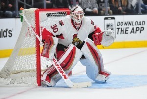 Ottawa Senators goalie Andrew Hammond