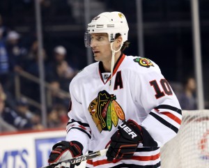 Chicago Blackhawks forward Patrick Sharp