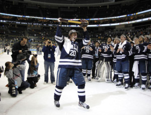 Jesse Root of Yale winning National Championship